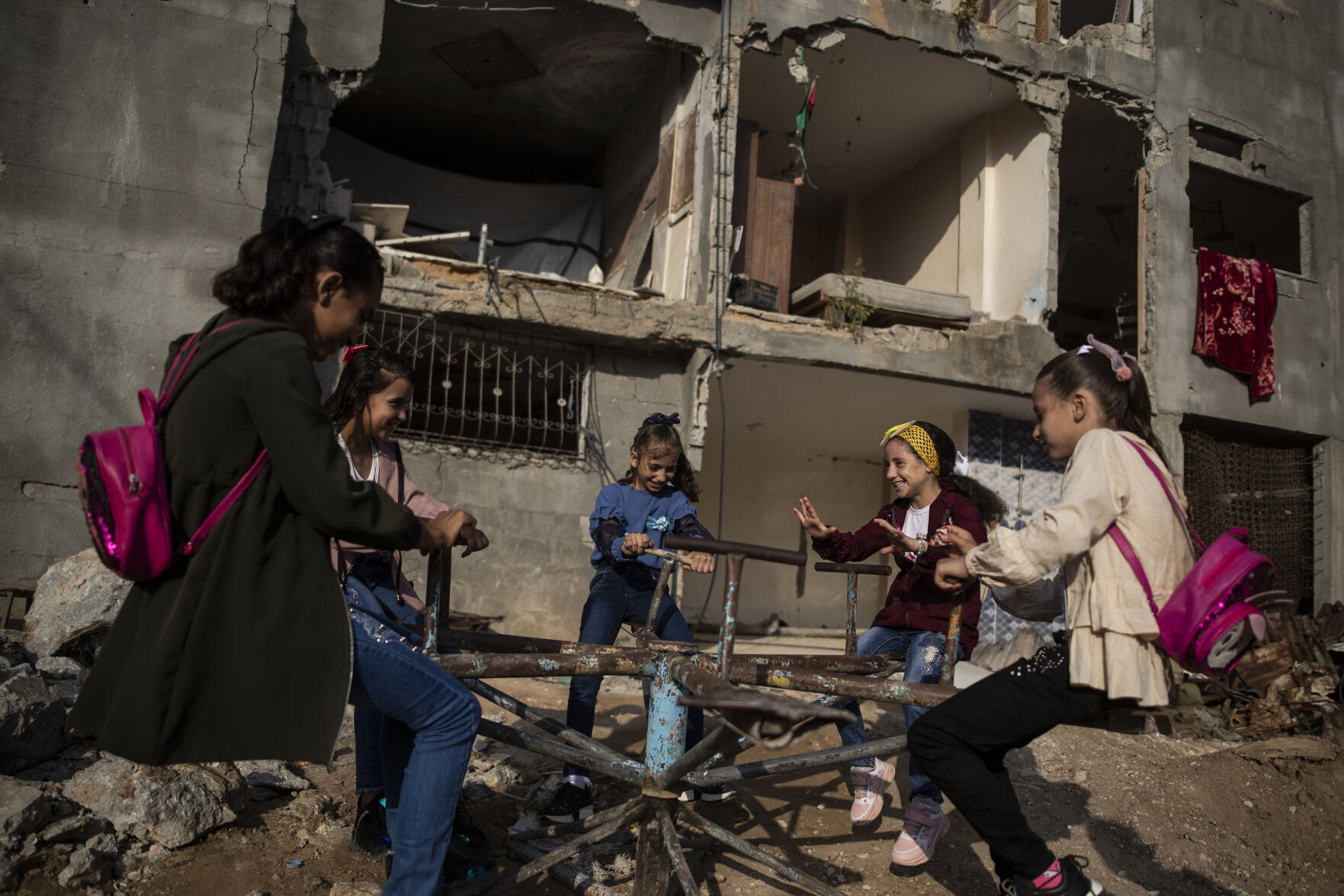 APTOPIX Palestinians Eid al Adha
